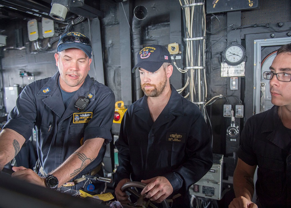 USS Normandy (CG 60) deployment