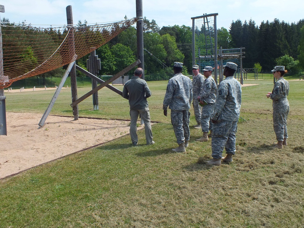 Oberdachstetten obstacle course