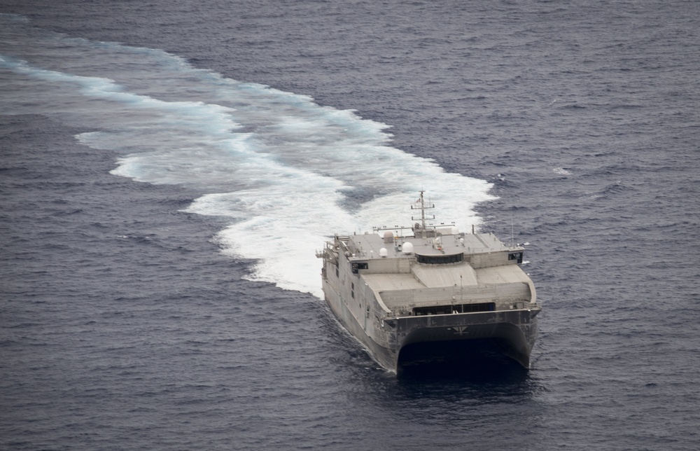 The Military Sealift Command hospital ship USNS Mercy (T-AH 19) participates in Pacific Partnership 2015
