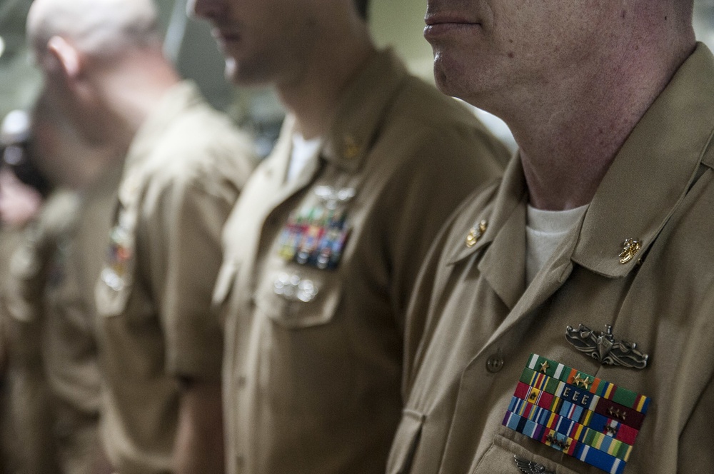 USS George Washington action