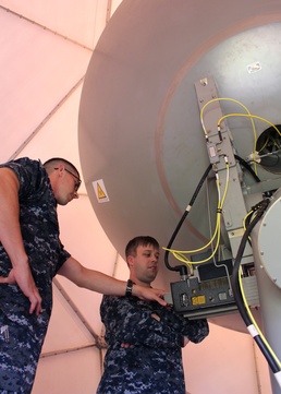 NCTAMS PAC upgrades satellite communications capabilities