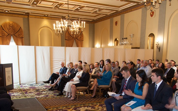 Barrientes pins on second star