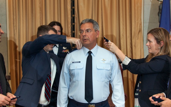 Barrientes pins on second star