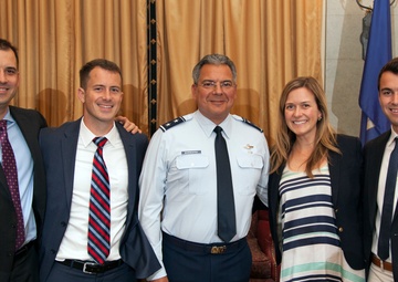 Barrientes pins on second star