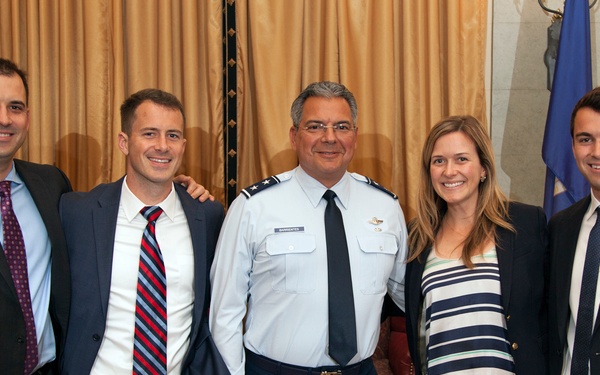 Barrientes pins on second star