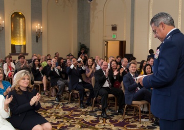 Barrientes pins on second star