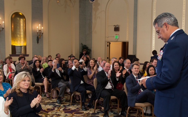 Barrientes pins on second star