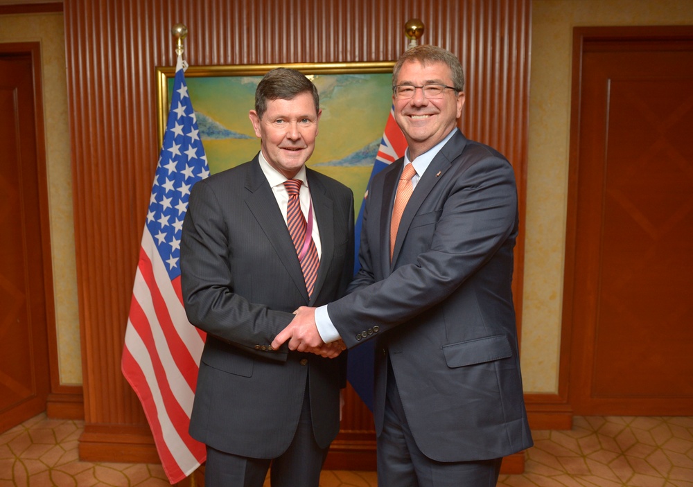 US Secretary of Defense Ash Carter visits Singapore