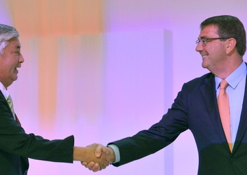 US Secretary of Defense Ash Carter visits Singapore