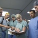 Multinational military medical personnel hold training aboard USNS Mercy