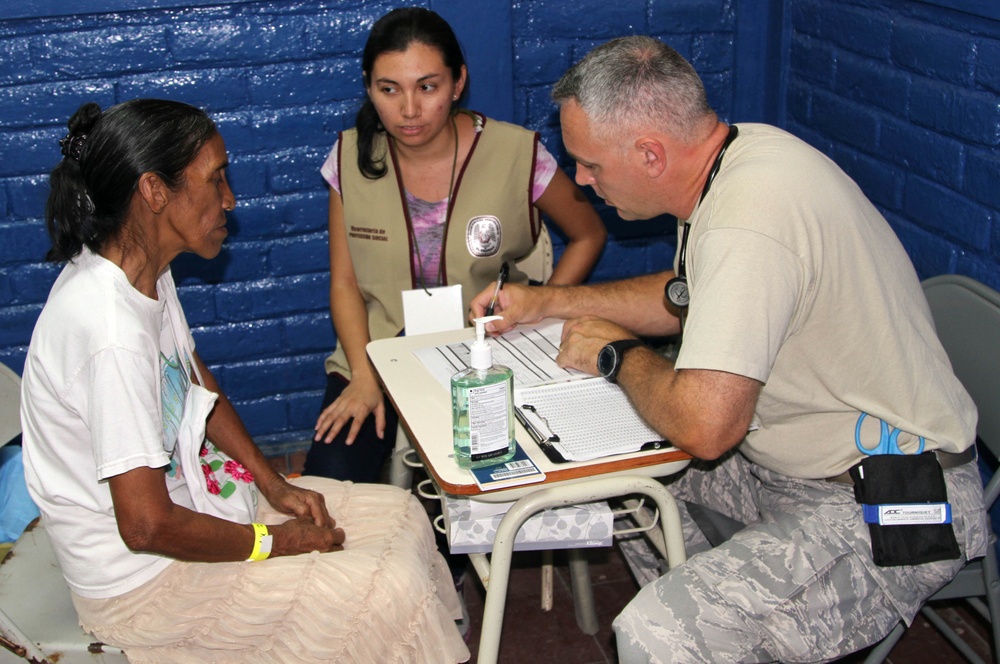 Medical Readiness Training Exercise in Nejapa