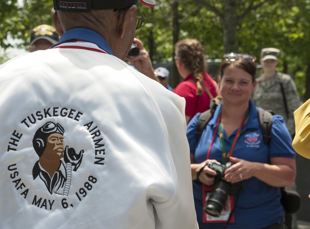 Villages Honor Flight visits AF Memorial