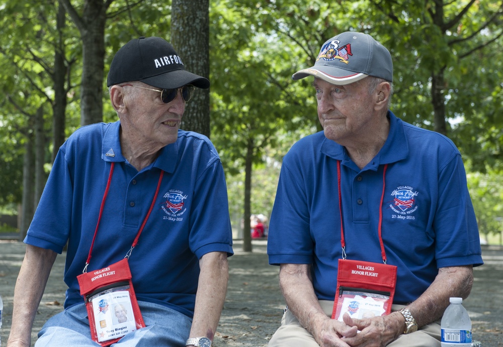 Villages Honor Flight visits AF Memorial