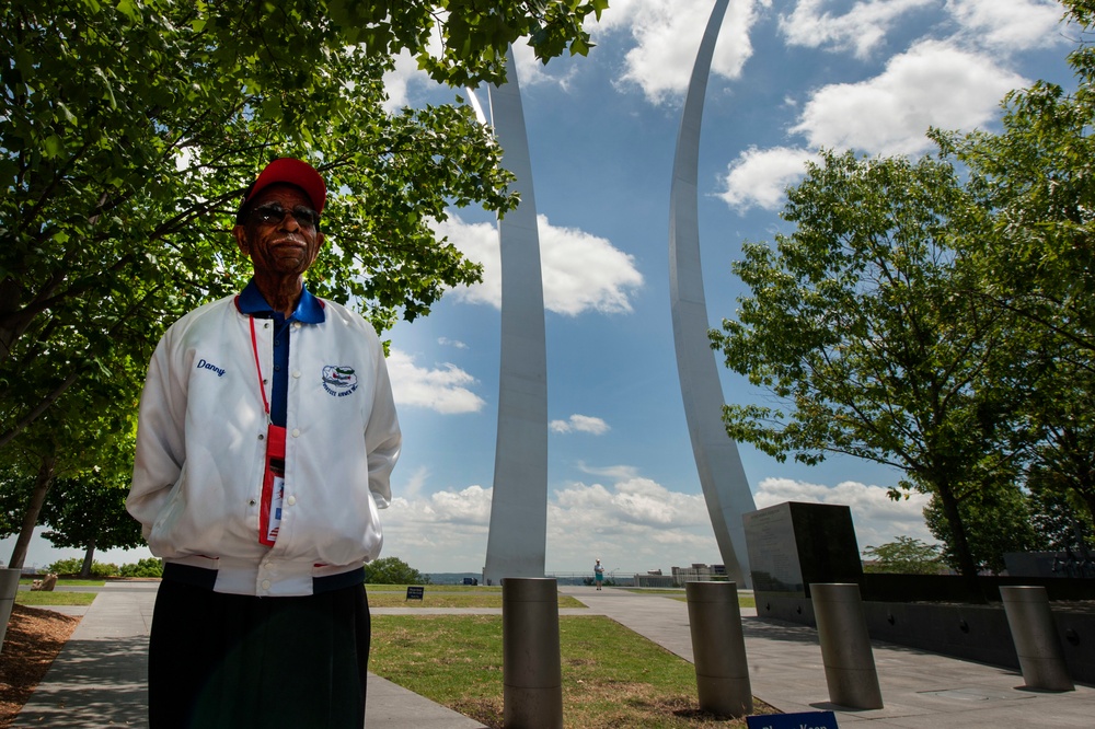 Villages Honor Flight visits AF Memorial