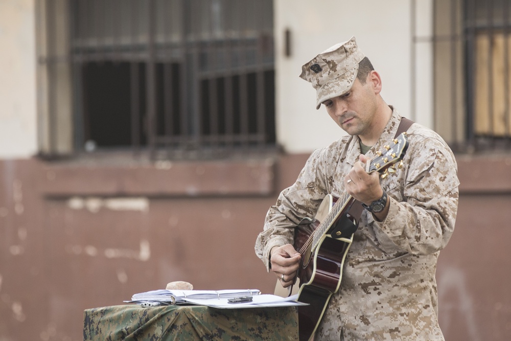 Honoring the Fallen: 15th MEU Marines pay respects