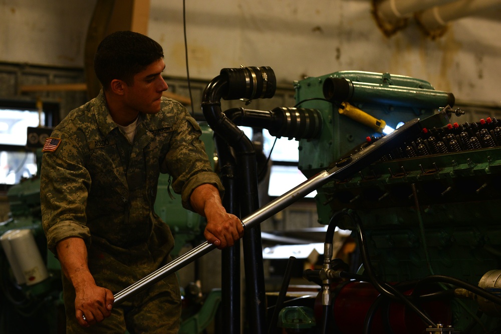 Soldiers learn to repair, maintain Army vessel machinery