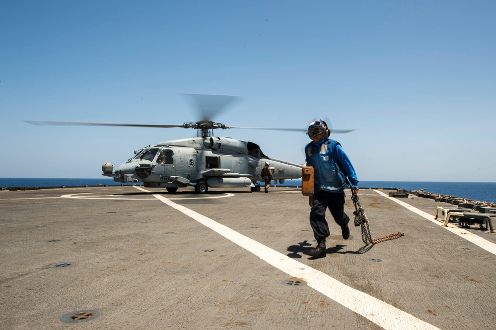 USS Fort McHenry operations