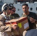 15th MEU Marines pitch in to replenish at sea