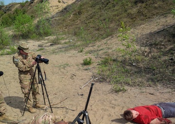 Reel time: Maryland Guard, Estonian bomb squad partner to save lives