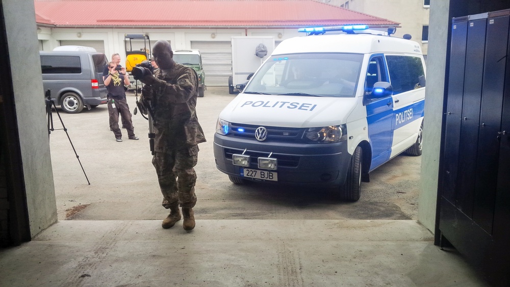 Reel time: Maryland Guard, Estonian bomb squad partner to save lives