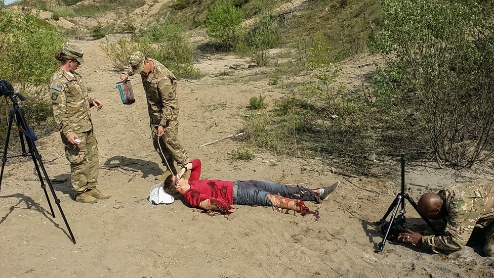 Reel time: Maryland Guard, Estonian bomb squad partner to save lives