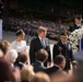 His Majesty King Willem-Alexander and Her Majesty Queen Máxima of the Netherlands lay a wreath at the Tomb of the Unknown Soldier in Arlington National Cemetery