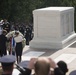 His Majesty King Willem-Alexander and Her Majesty Queen Máxima of the Netherlands lay a wreath at the Tomb of the Unknown Soldier in Arlington National Cemetery
