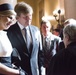 His Majesty King Willem-Alexander and Her Majesty Queen Máxima of the Netherlands lay a wreath at the Tomb of the Unknown Soldier in Arlington National Cemetery