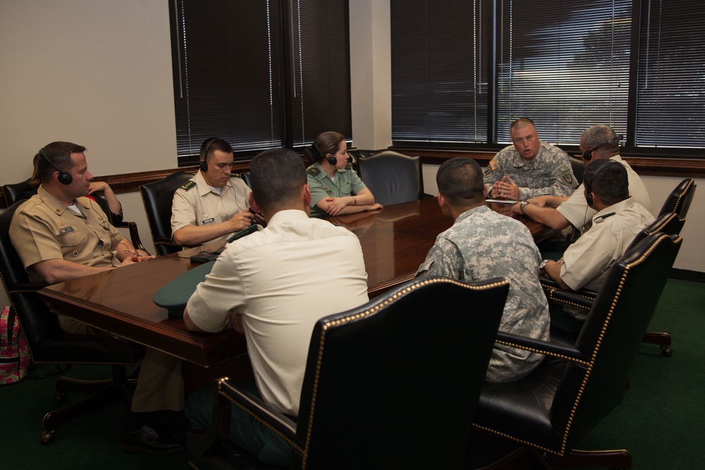 South Carolina National Guard hosts legal engagement with Colombian military