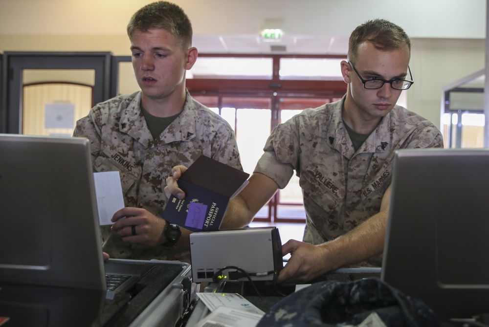 US Marines rehearse non-combatant evacuation operations