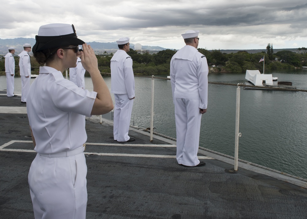 USS Carl Vinson activity