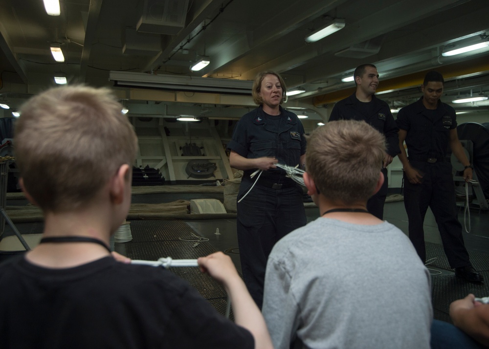 USS Carl Vinson activity