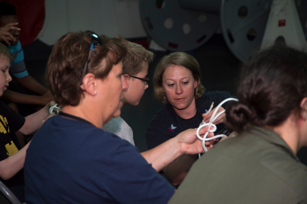 USS Carl Vinson activity