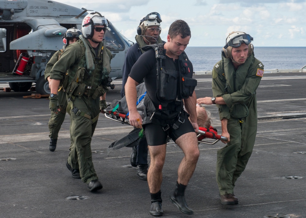 USS Carl Vinson activity