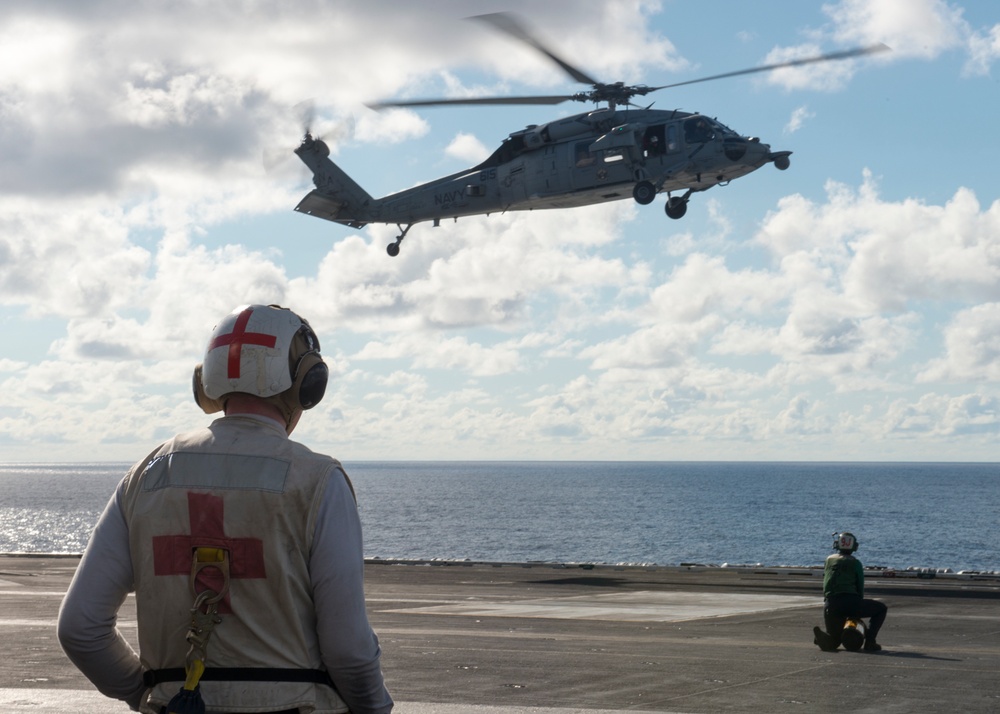 USS Carl Vinson activity