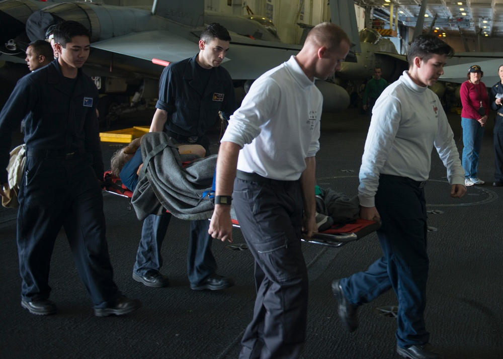 USS Carl Vinson activity