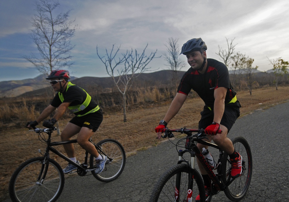 Mountain Bicycle Ride