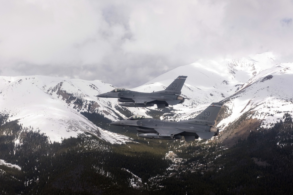 COANG F-16s tour Colorado