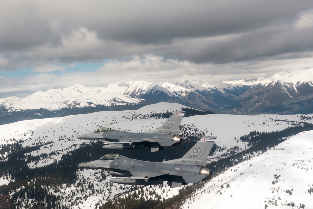 COANG F-16s tour Colorado