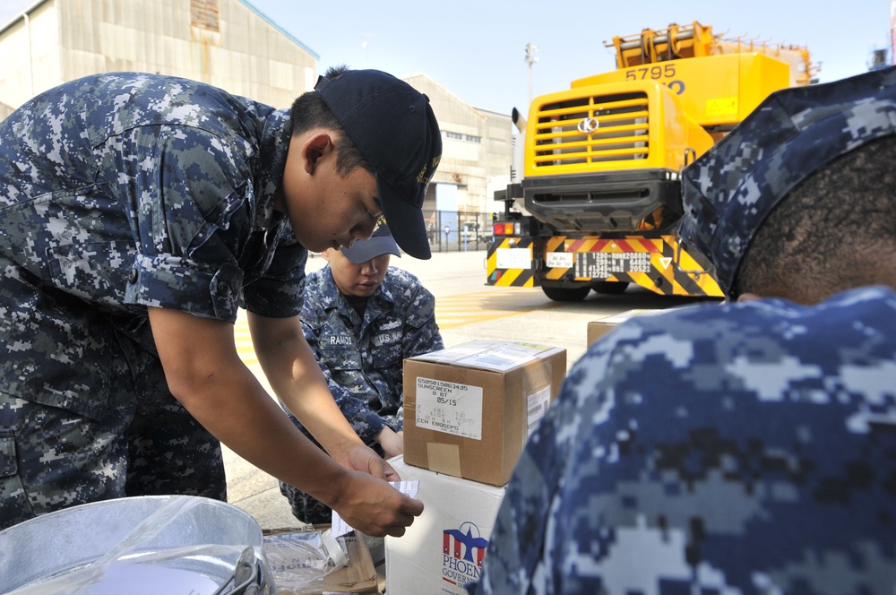 USS Blue Ridge operations