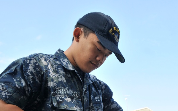 USS Blue Ridge operations