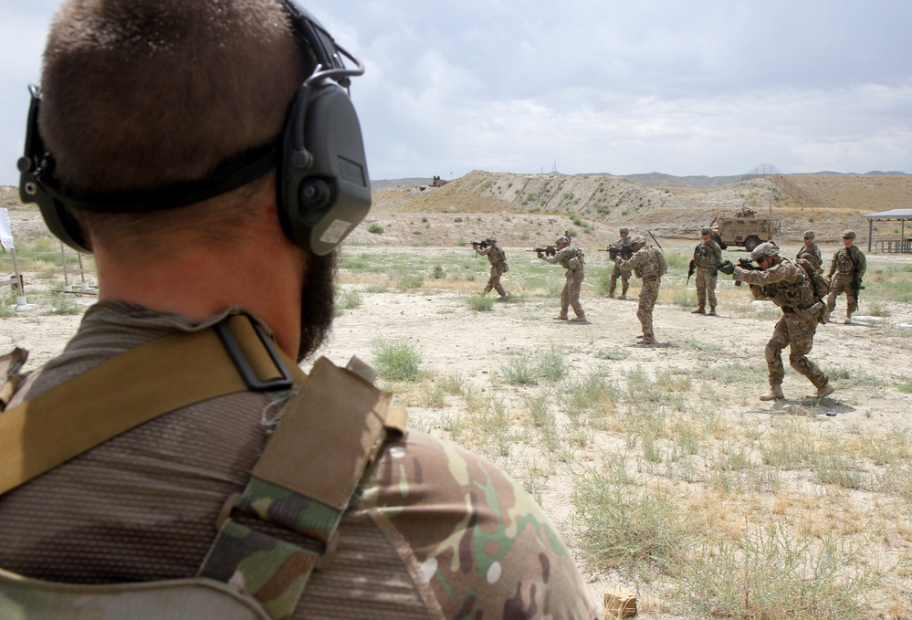 Partnered marksmanship training in Afghanistan