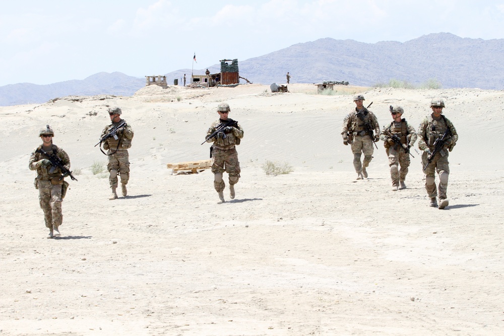 Partnered marksmanship training in eastern Afghanistan