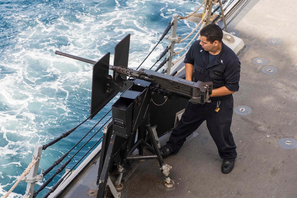 USS Farragut daily operations