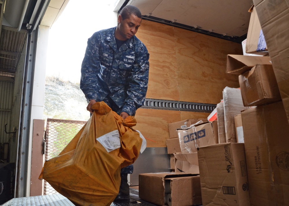 Mail center on Naval Station Guantanamo Bay