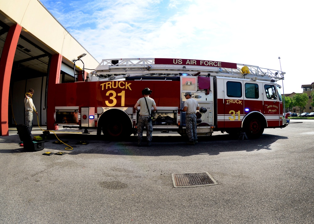 Fire department equipped to save lives, support Aviano community