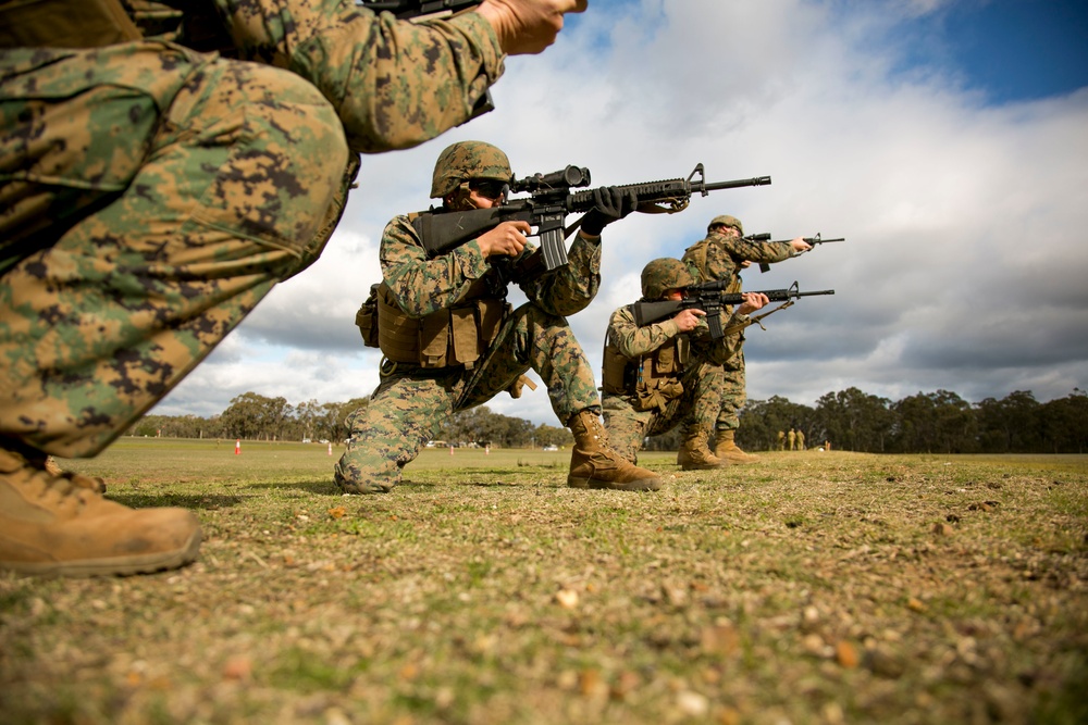 Marine top shooters take on international competitors at AASAM 2015