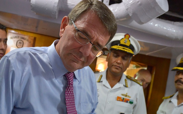 Secretary Carter visits India