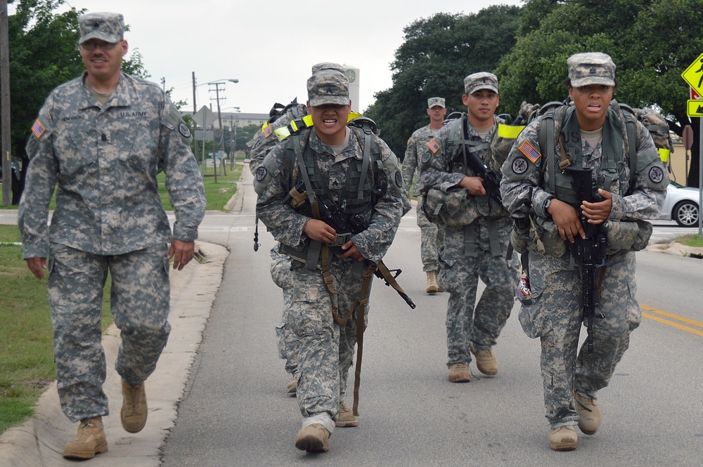 ‘Thunder’ Squadron Troopers build camaraderie, morale through 25-mile ruck march