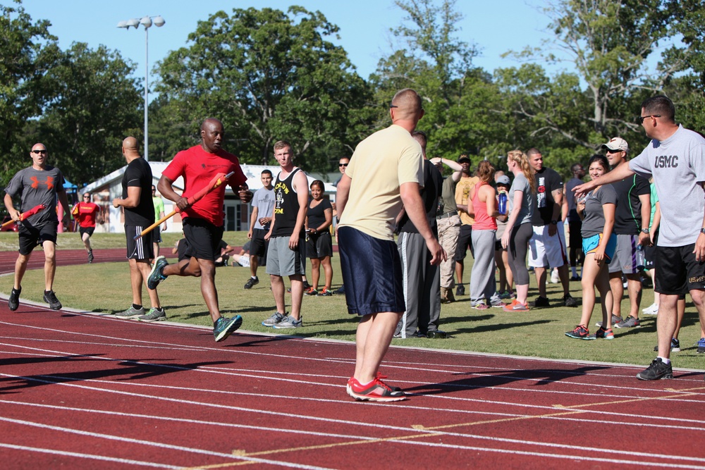 MWSS-271 Marines go head-to-head for bragging rights in field meet